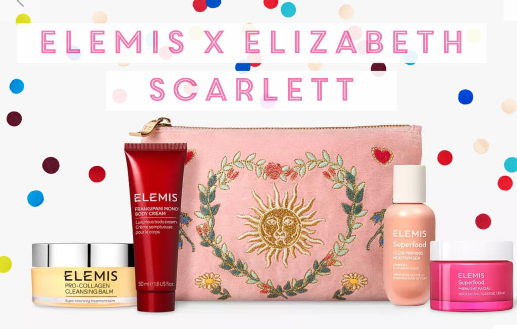 Elemis x Elizabeth Scarlett The Luminous Skin Collection!