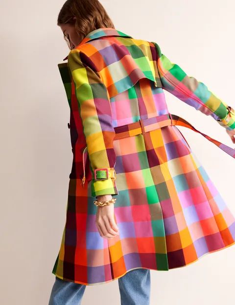 Boden rainbow coat