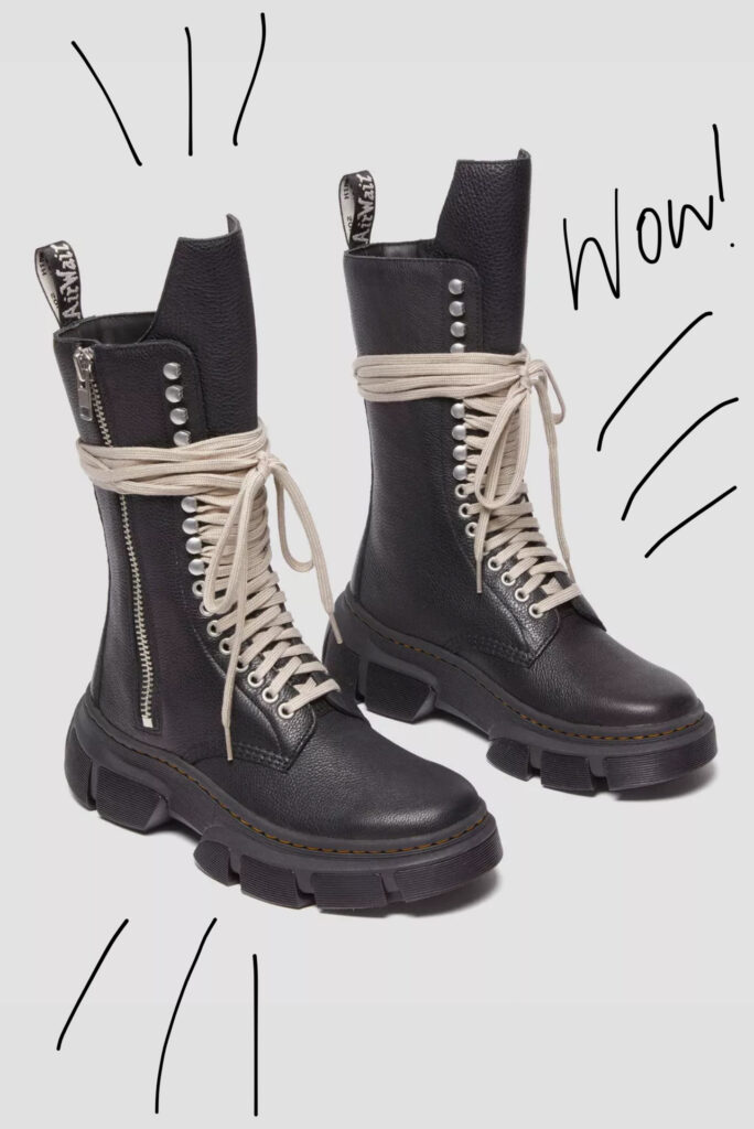 Dr martens x Rick Owens collab just dropped! 