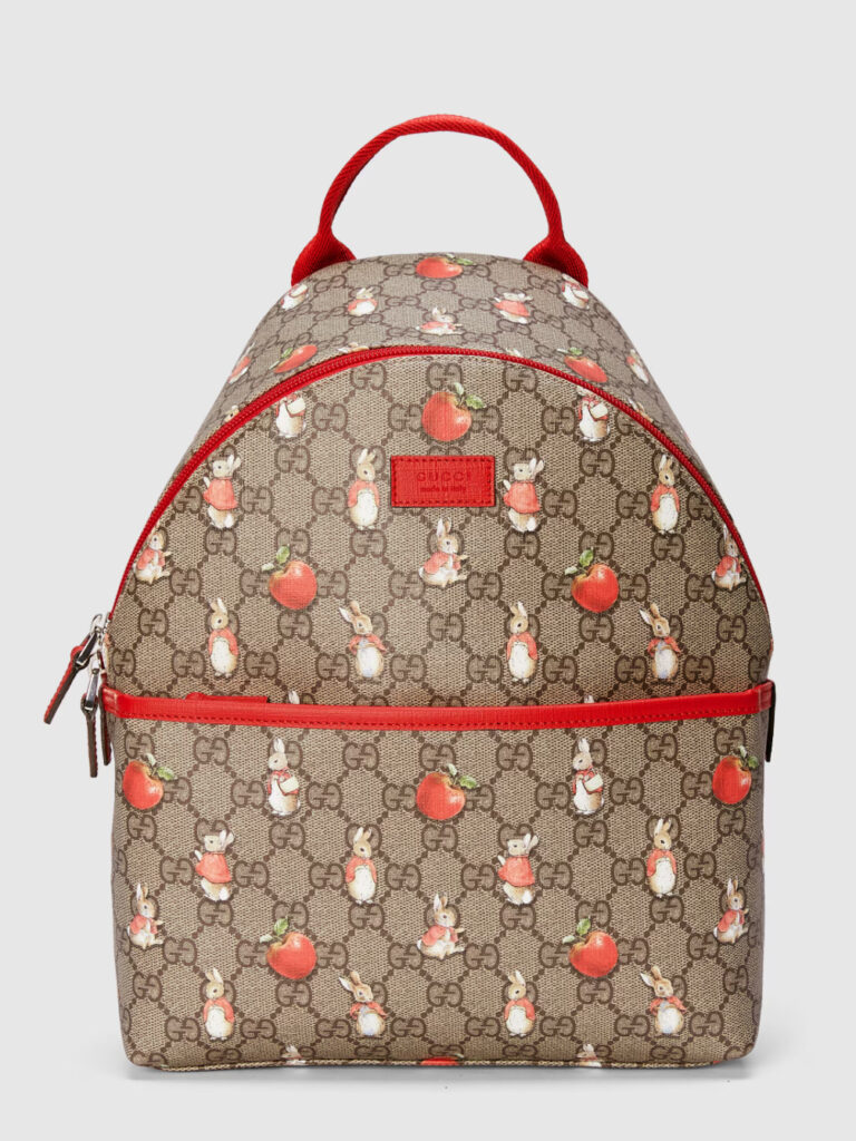 Gucci peter rabbit backpack children children’s 
